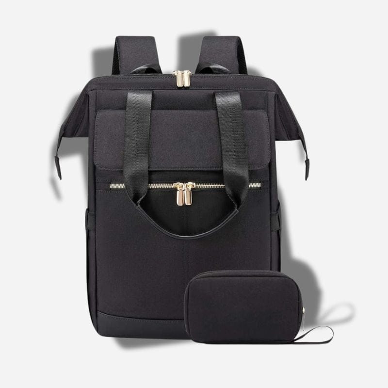 Sac à dos voyage femme chic Noir Dailysac