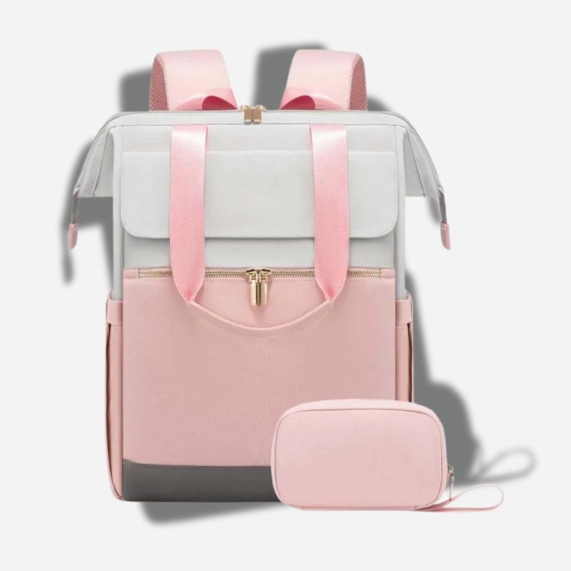 Sac à dos voyage femme chic Rose Dailysac