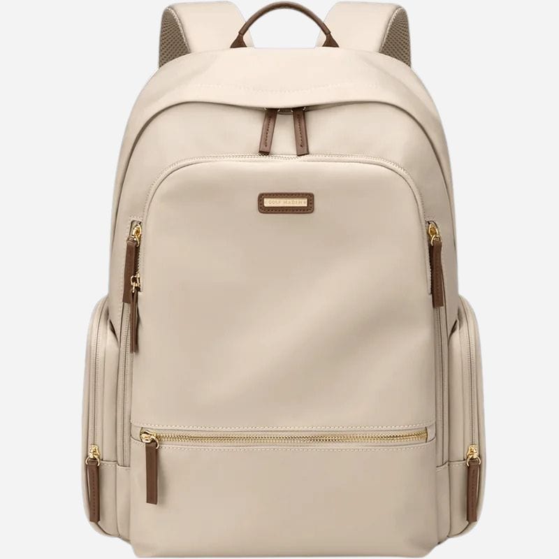 Sac à dos voyage femme léger Abricot / 28.5x43x14 cm Dailysac
