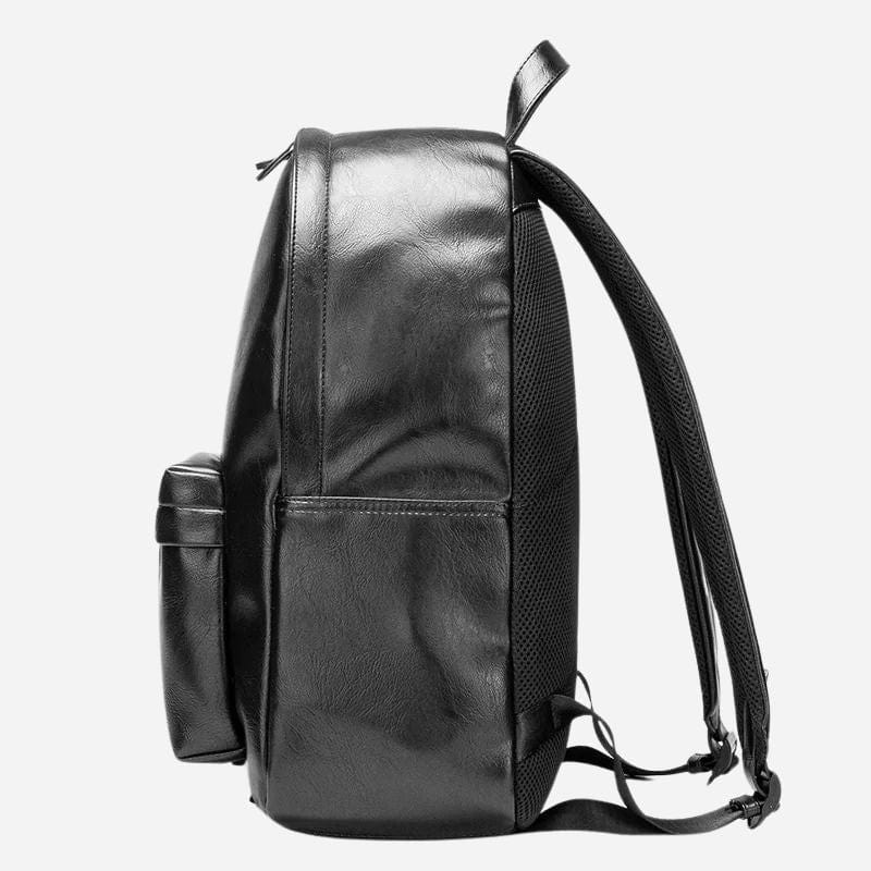 Sac à dos voyage femme noir cuir Noir Dailysac