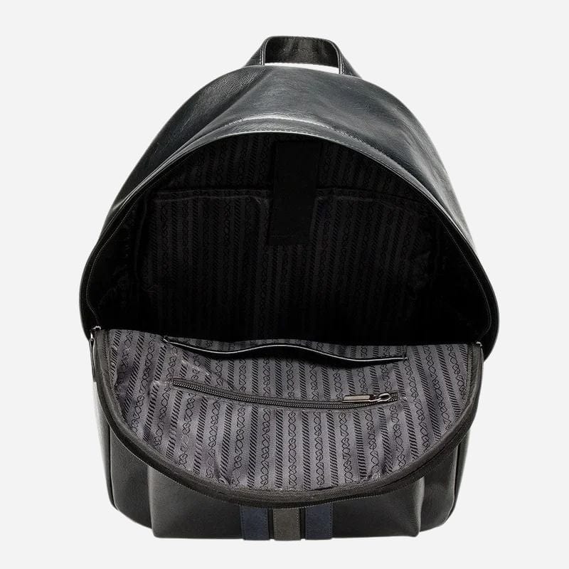 Sac à dos voyage femme noir cuir Noir Dailysac