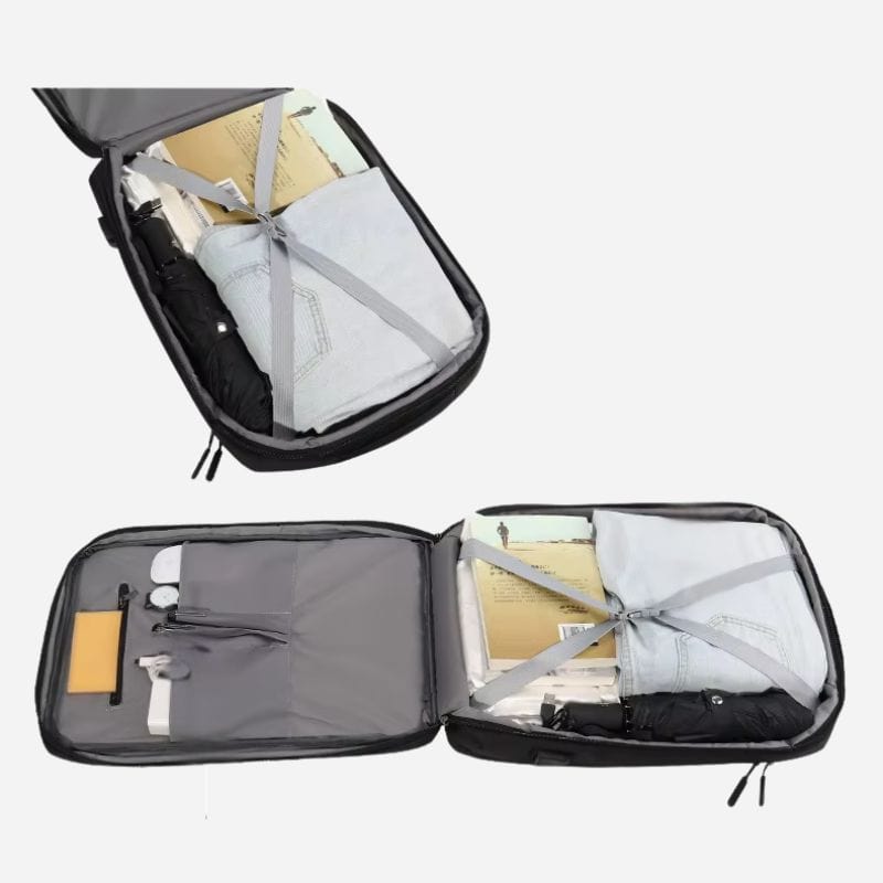 Sac à dos voyage femme ouverture valise Dailysac