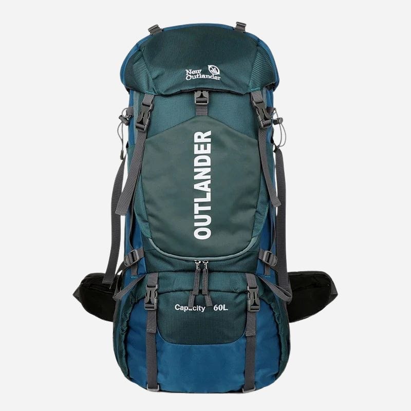 Sac de Voyage 60L - Idéal pour la Randonnée et le Trek Bleu Dailysac