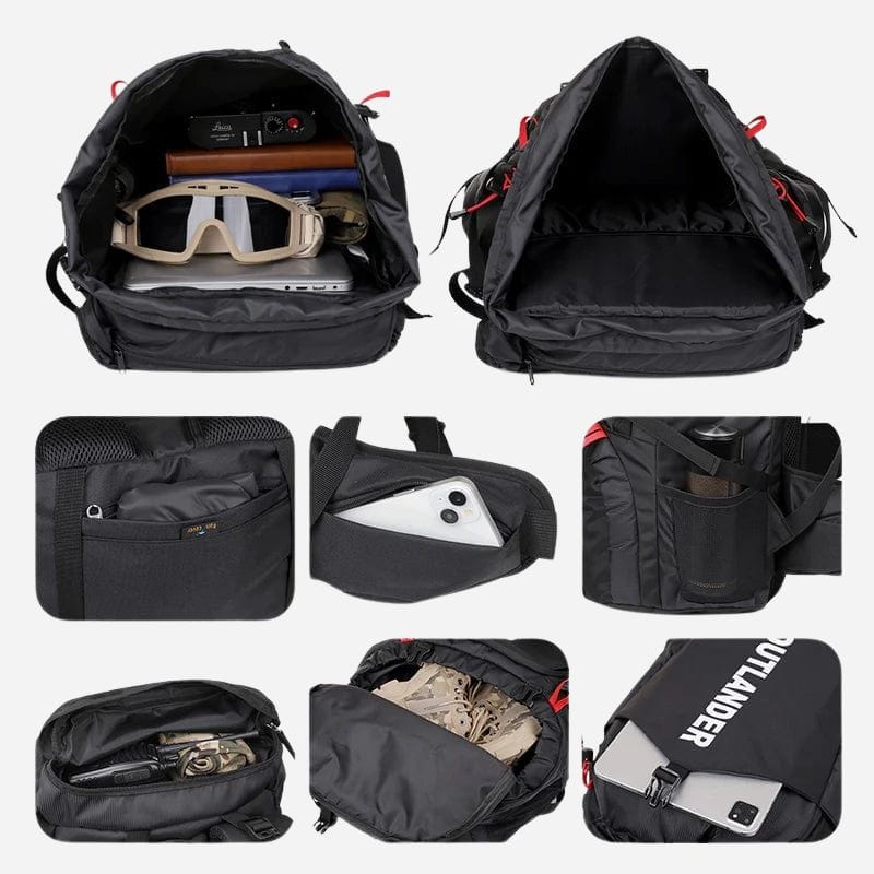 Sac de Voyage 60L - Idéal pour la Randonnée et le Trek Dailysac