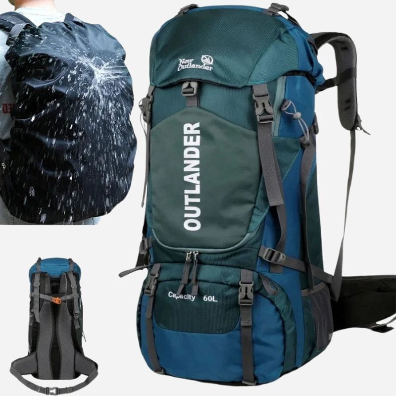 Sac de Voyage 60L - Idéal pour la Randonnée et le Trek Dailysac