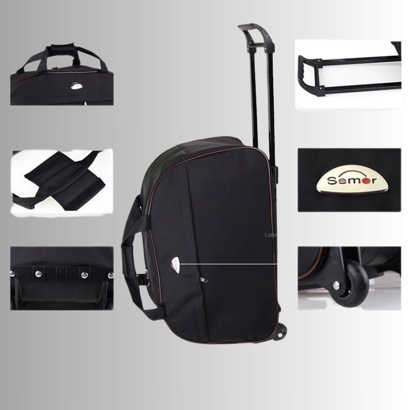 Sac de voyage cabine avion à roulettes Dailysac