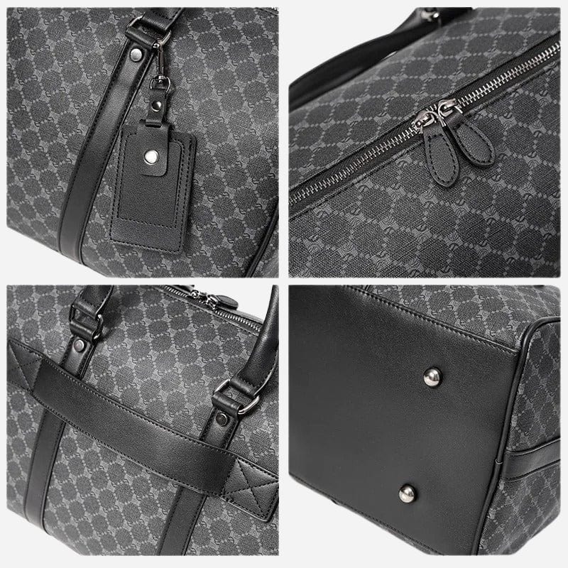 Sac de voyage cuir femme luxe Noir Dailysac