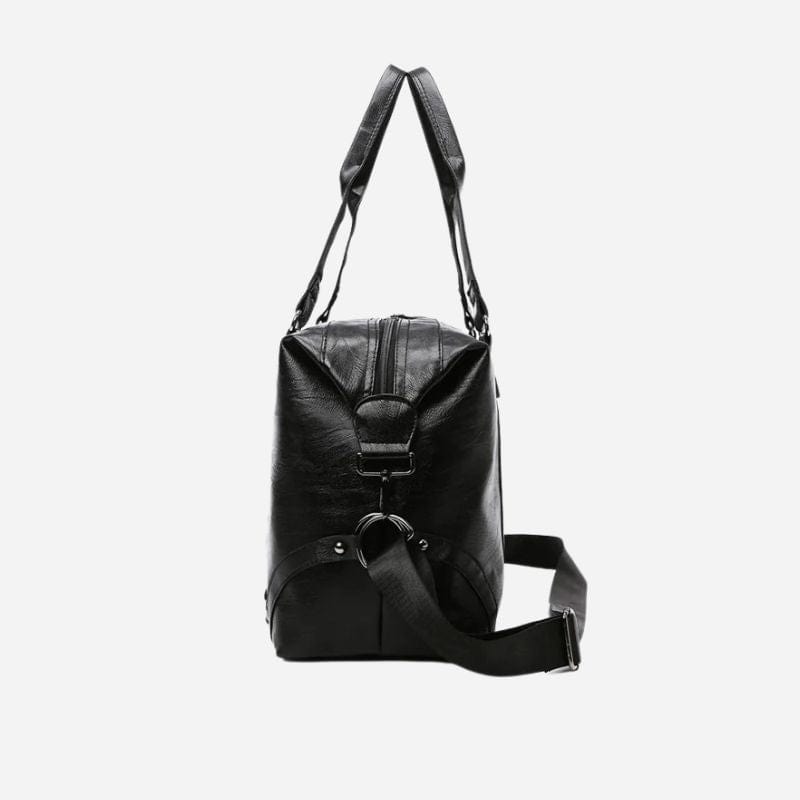 Sac de voyage femme cuir noir Noir Dailysac