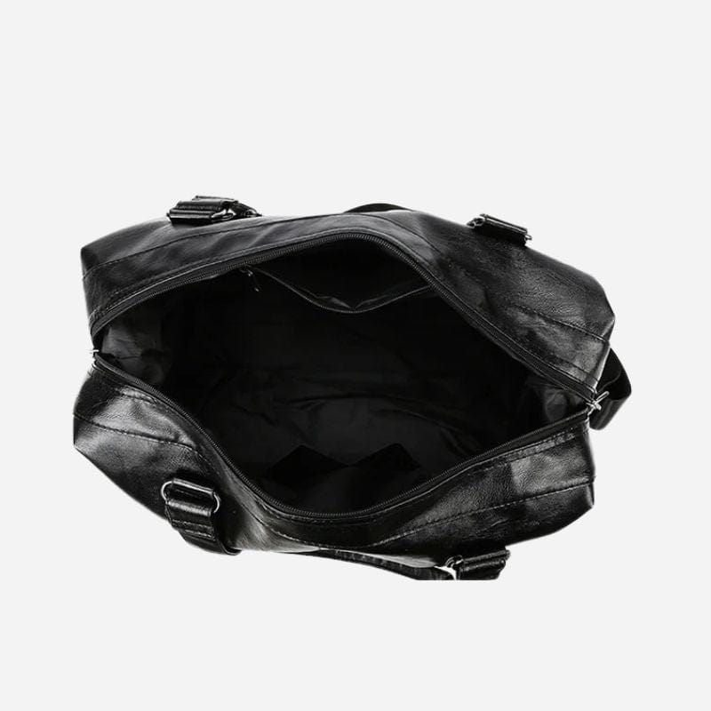 Sac de voyage femme cuir noir Noir Dailysac