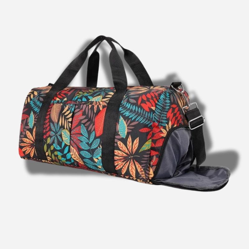 Sac de voyage femme fleuri Rouge fleuri / 47cm*22cm*26cm / 36-55L Dailysac