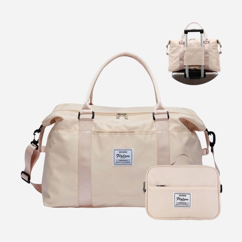 Sac de voyage femme pliant Beige Dailysac