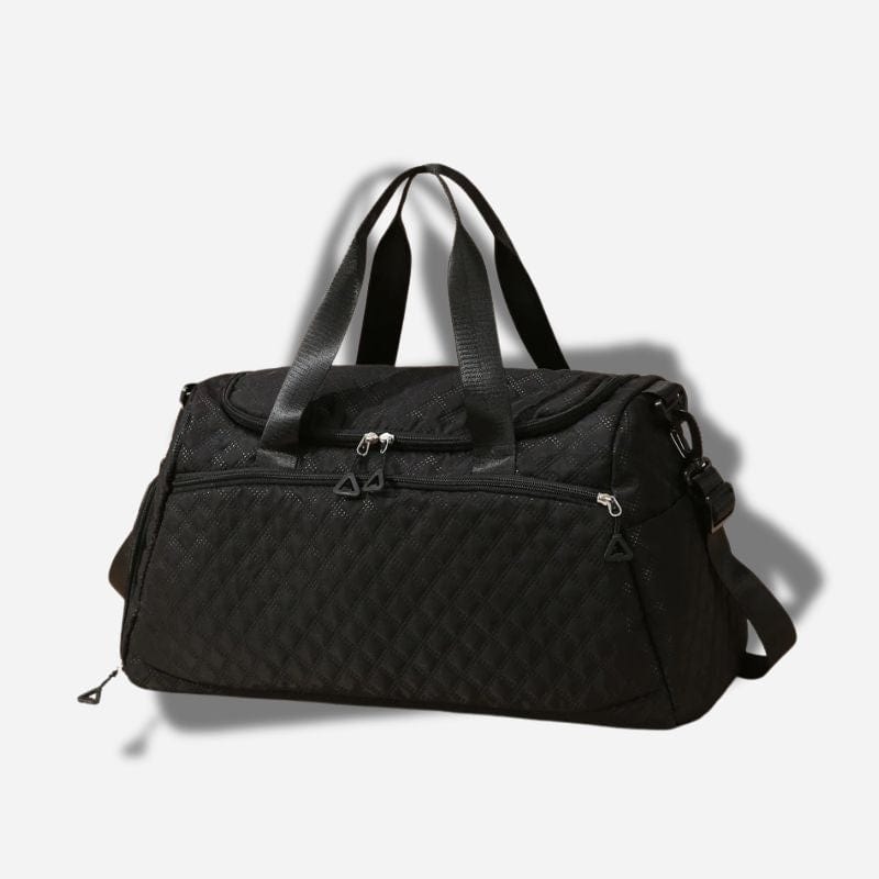 Sac de voyage femme tissu Noir Dailysac