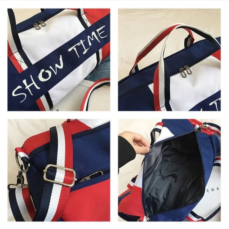 Sac de voyage garçon Bleu Blanc Rouge Dailysac