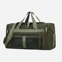 Sac De Voyage Toile 70L Homme - Weekend, Sport, Longs Séjours - Extensible, Multiple Poches, Bandoulière - 7