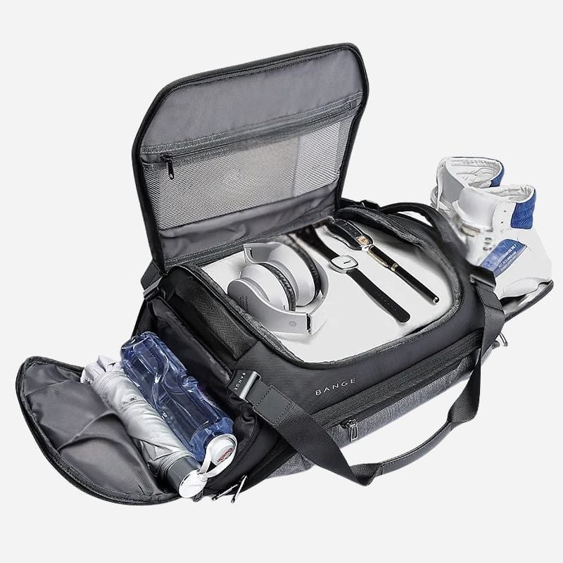 Sac de voyage gris Gris Dailysac