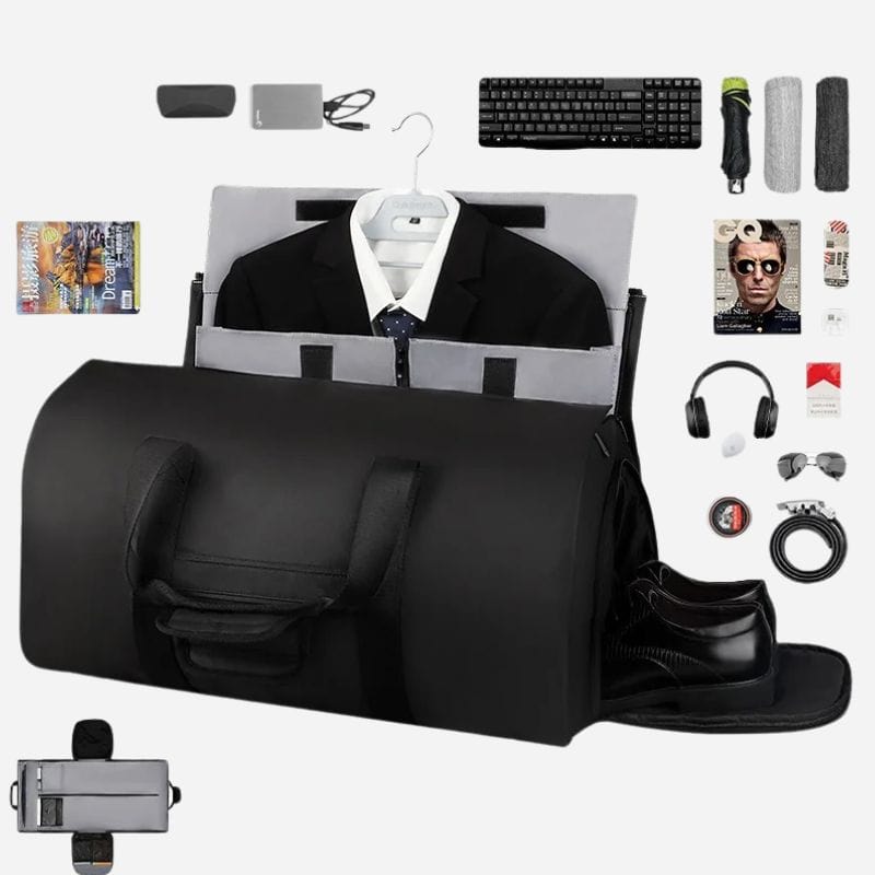 Sac de voyage XL - 56x30x30cm Noir Dailysac