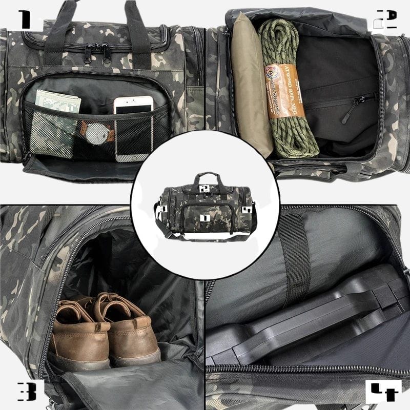 Sac voyage pratique - 50L Militaire Dailysac