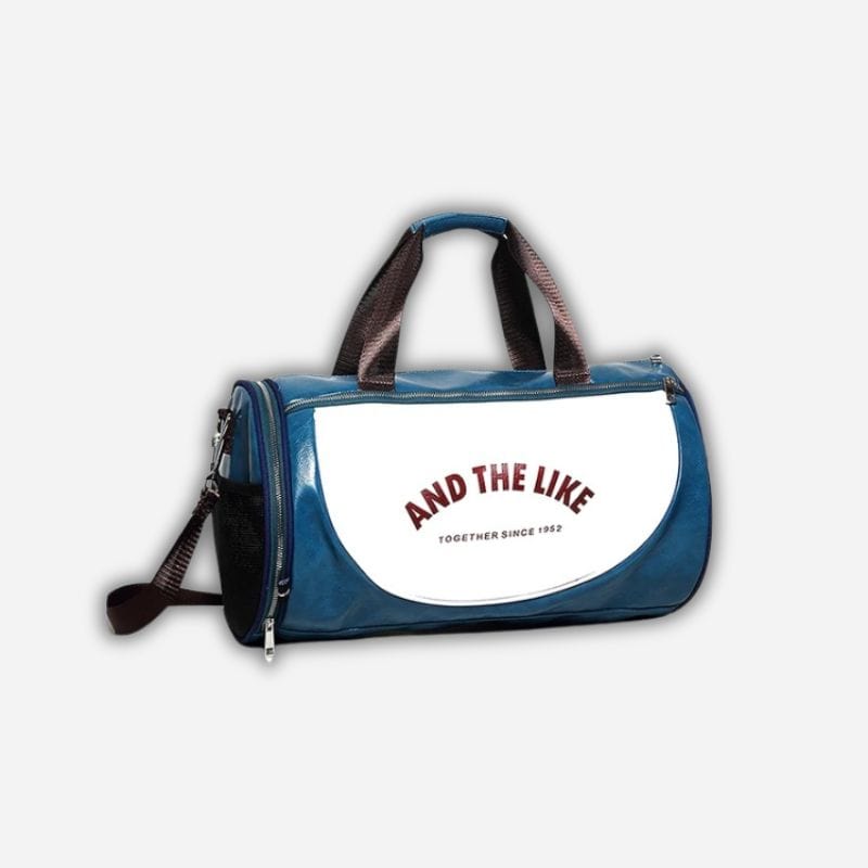 Sac voyage sport - Polyvalent Bleu et blanc Dailysac