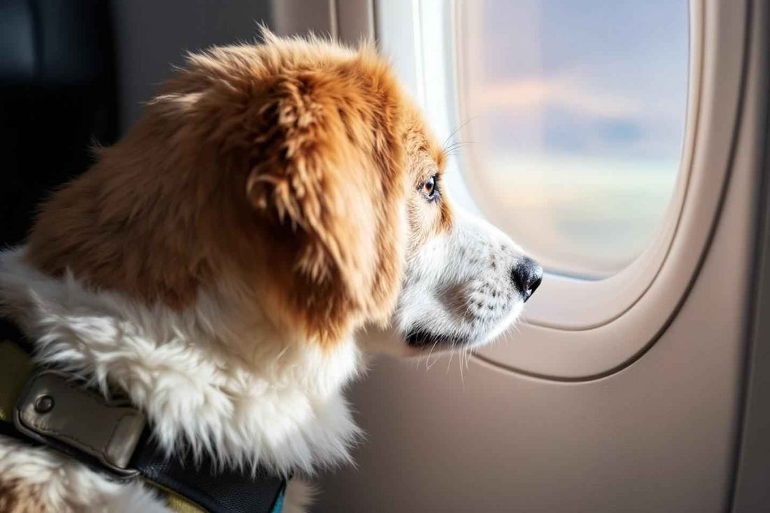 voyager avec son chien en avion