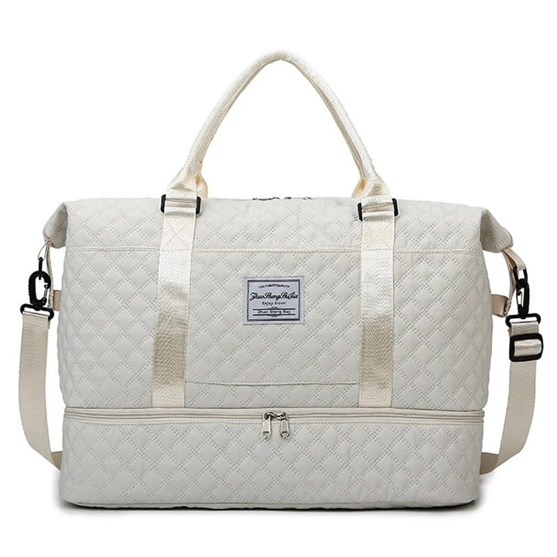 Grand sac de voyage femme Blanc Dailysac