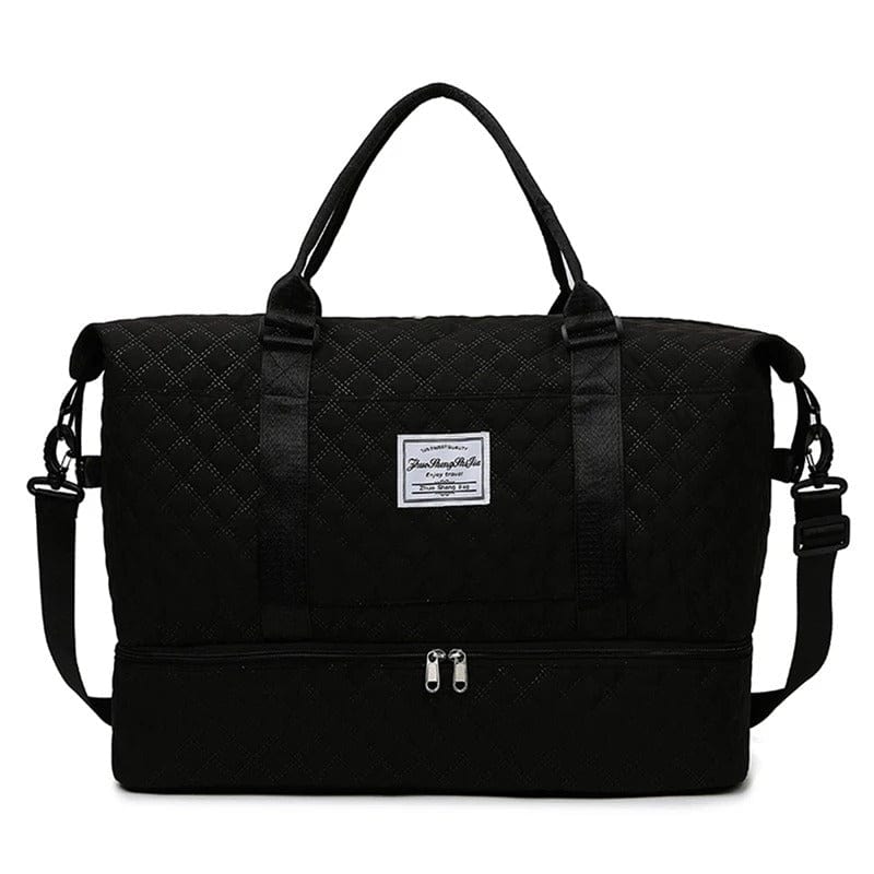 Grand sac de voyage femme Noir Dailysac