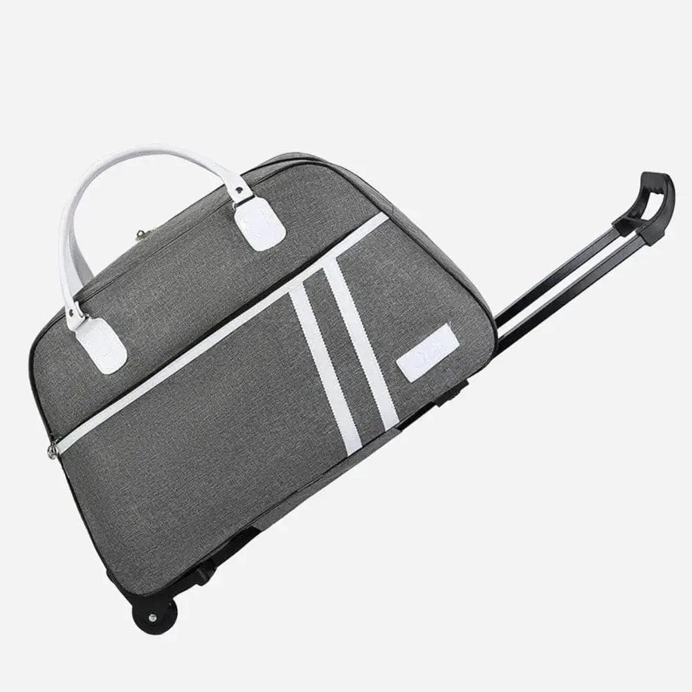 Grand sac de voyage sur roulettes Gris Dailysac