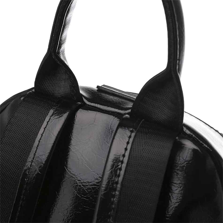 Mini sac à dos cuir femme Noir Dailysac