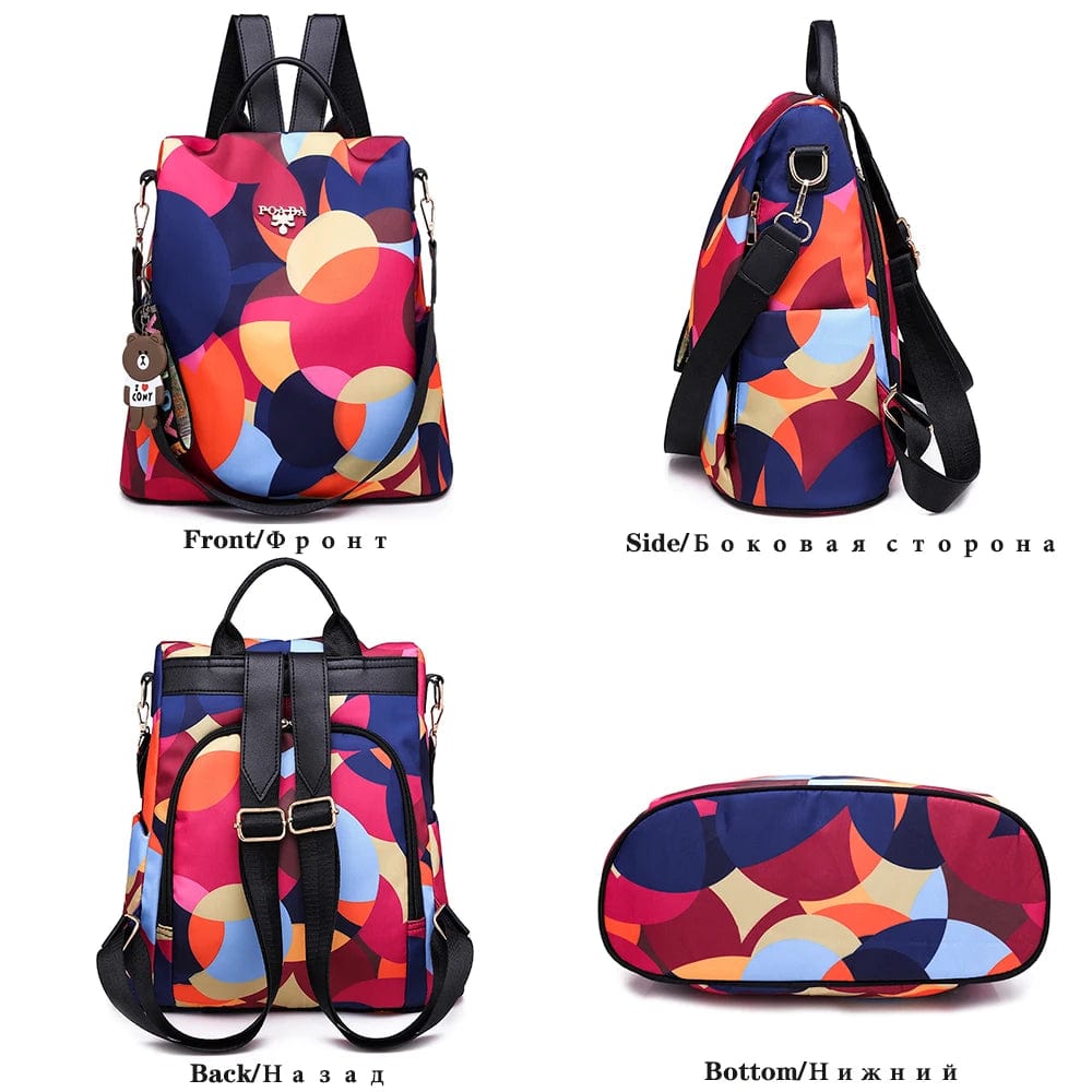 Petit sac à dos femme tendance Multi-couleur Dailysac