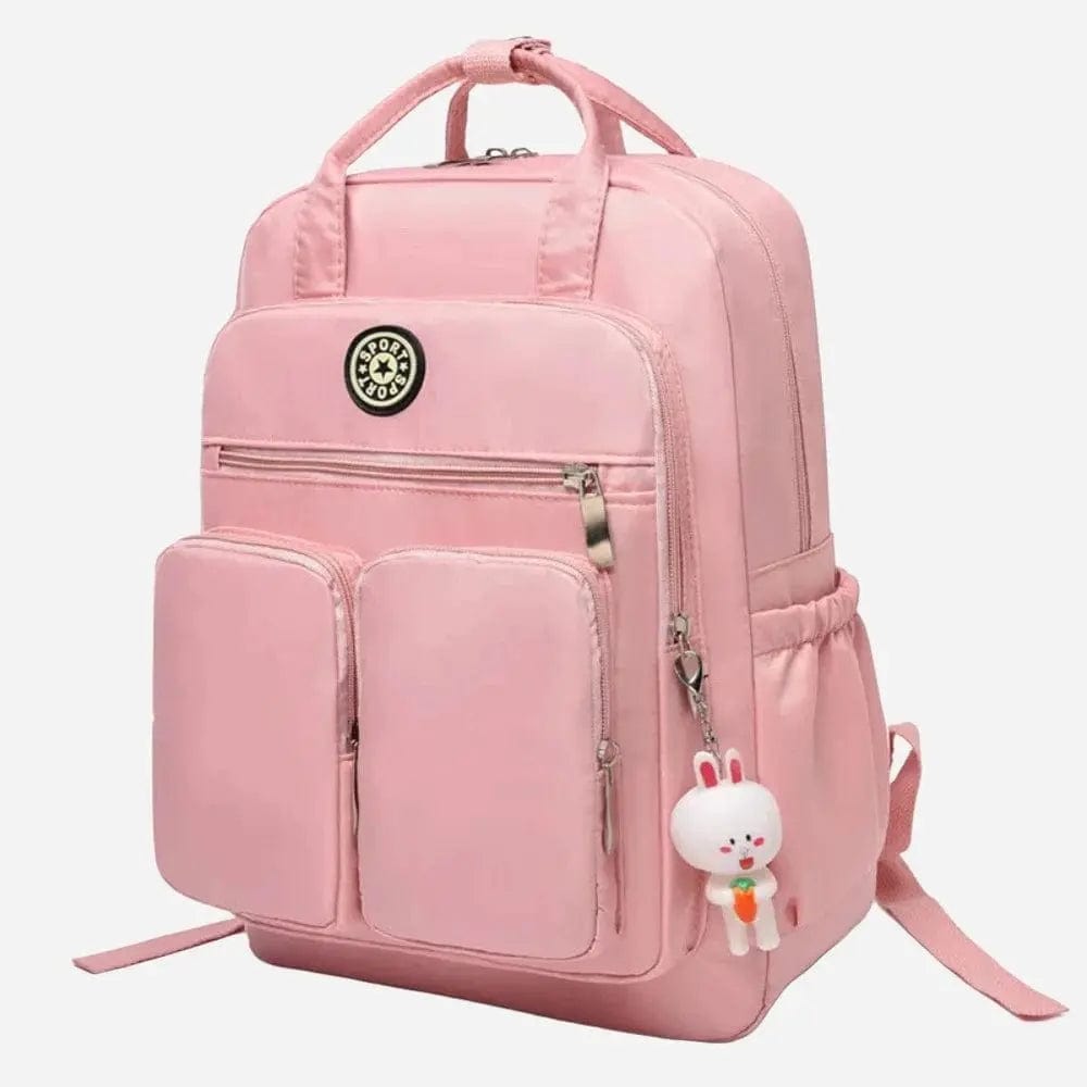 Petit sac à dos voyage femme ordinateur Rose Dailysac