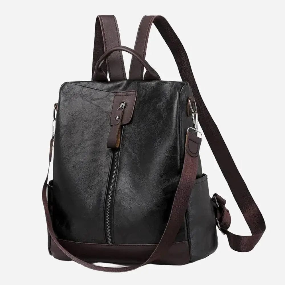 Petit sac de voyage femme cuir Noir Dailysac