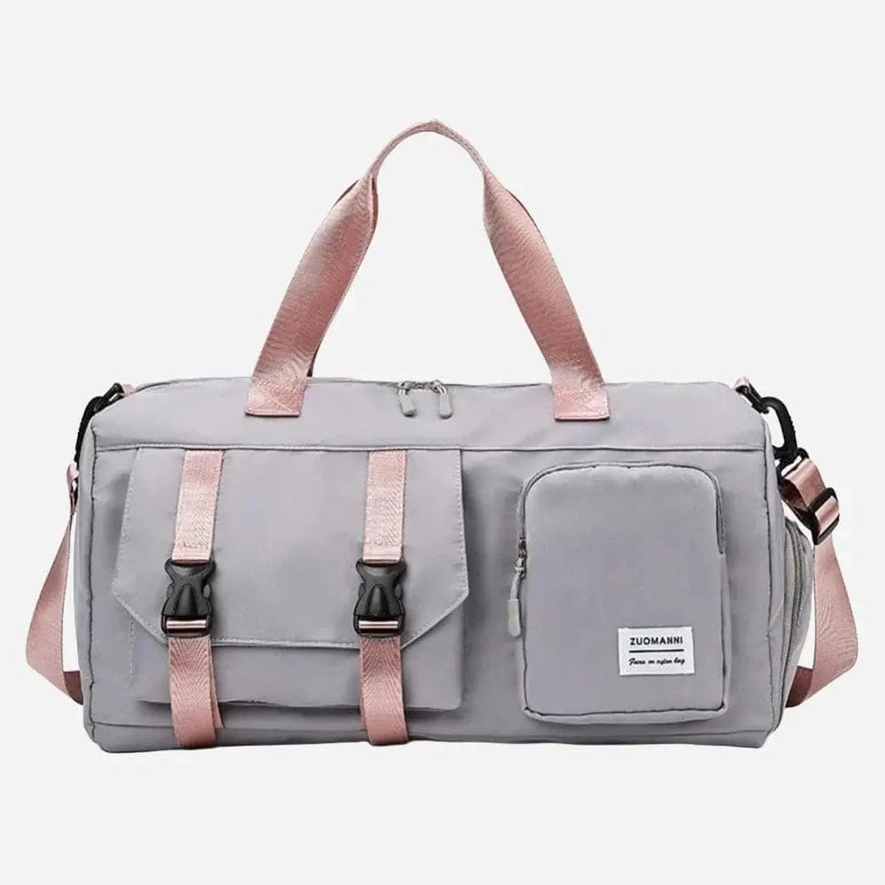 Petit sac de voyage Gris clair Dailysac