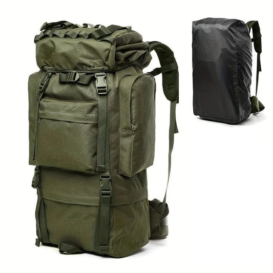 Sac à dos 70 litres | Camping et Voyage Vert militaire Dailysac