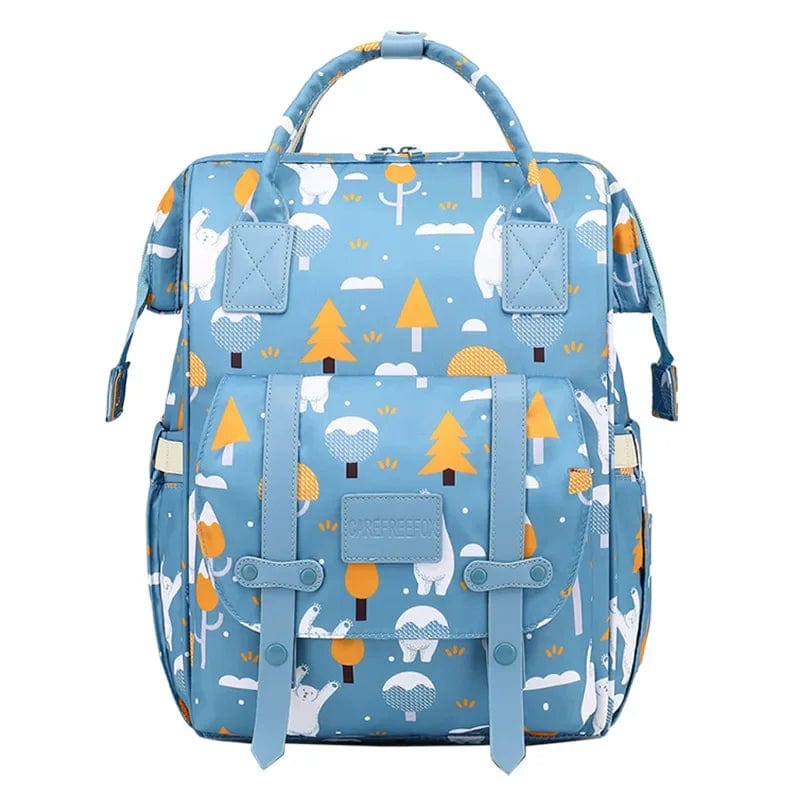 Sac à dos à langer bébé Bleu Dailysac