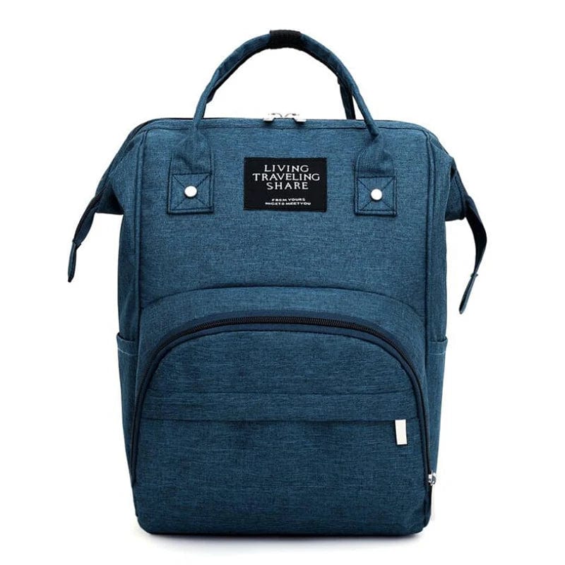 Sac à dos à langer imperméable Bleu Dailysac