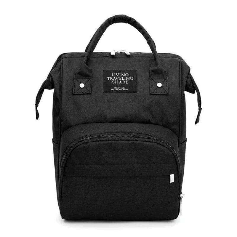 Sac à dos à langer imperméable Noir Dailysac