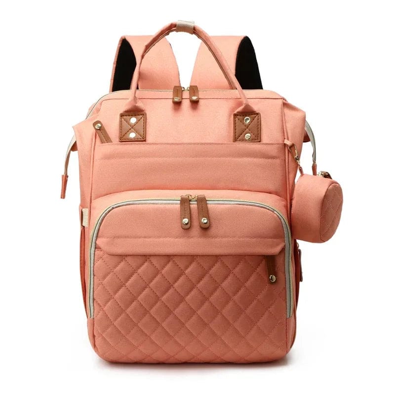 Sac à dos à langer USB Rose Dailysac