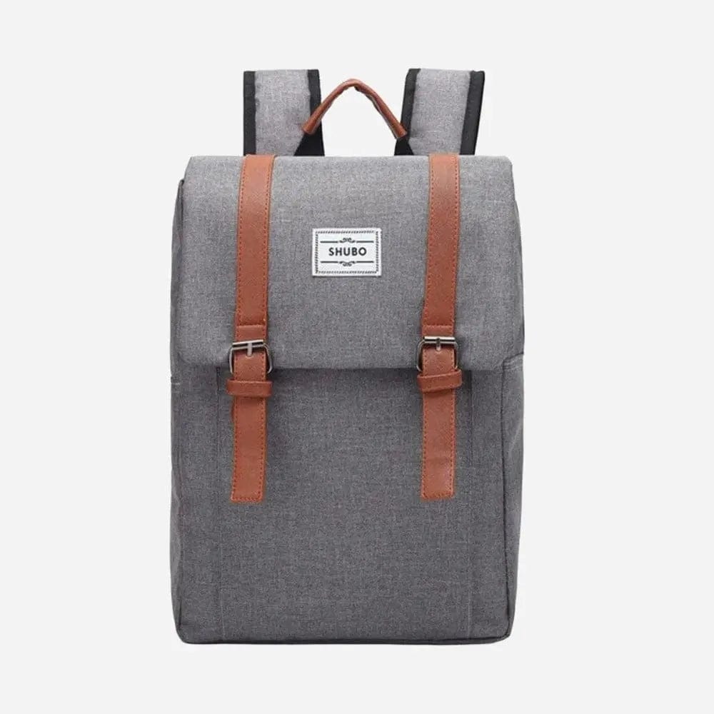 Sac à dos cabine femme vintage Gris Dailysac