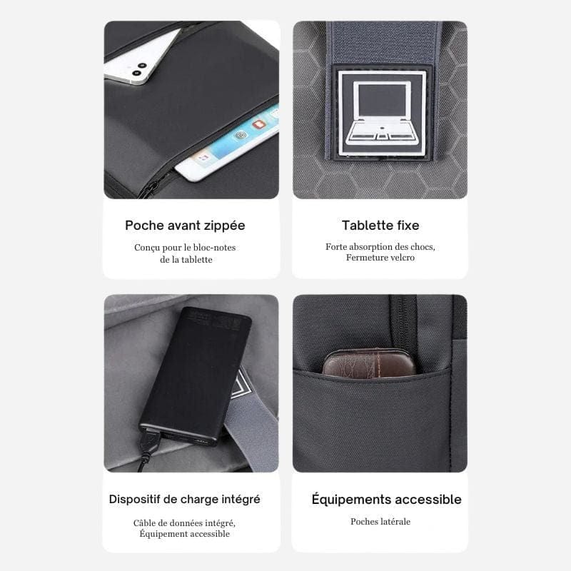 Sac à dos cabine pour ordinateur – Confort et sécurité pour vos voyage Dailysac