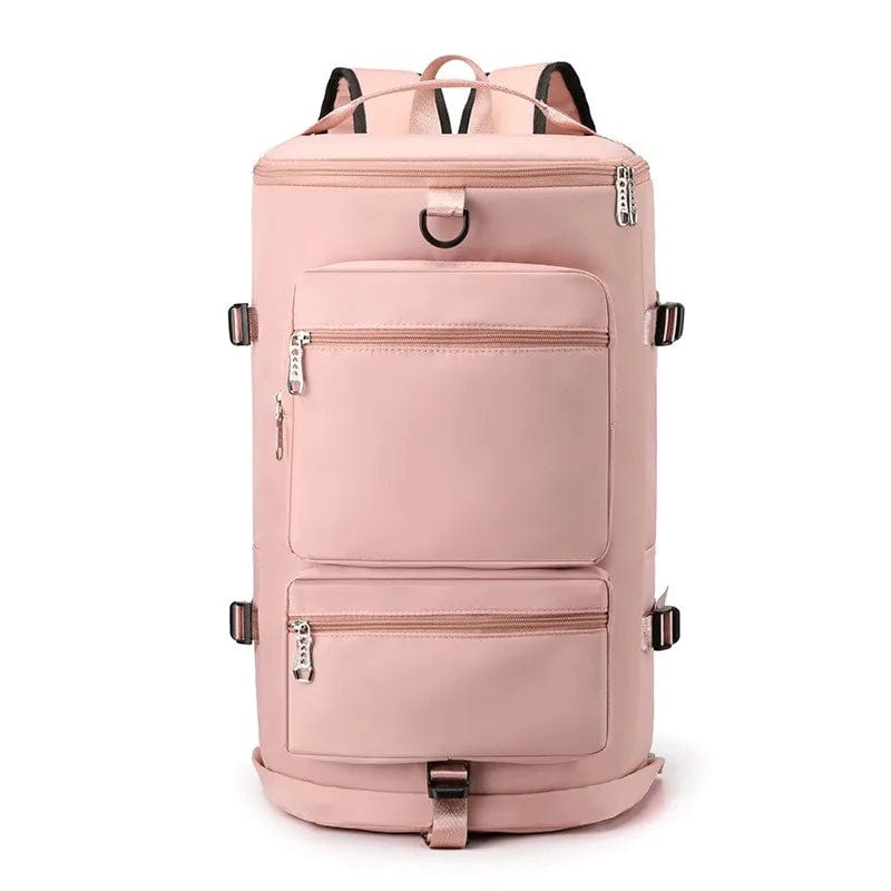 Sac à dos convertible femme - Voyage Rose clair Dailysac