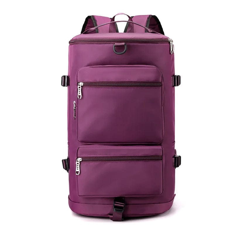 Sac à dos convertible femme - Voyage Violet foncé Dailysac