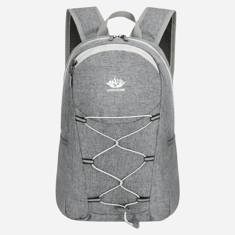 Sac à dos de voyage pliable Gris clair Dailysac
