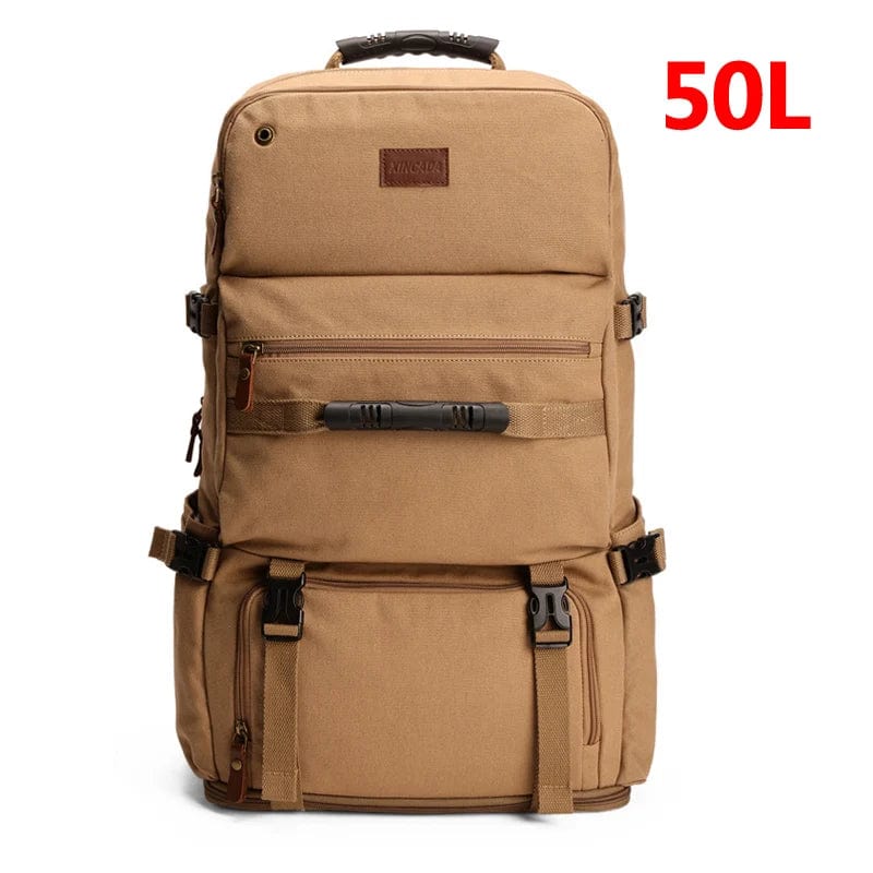 Sac à dos de voyage pour femme 50L Khaki Dailysac