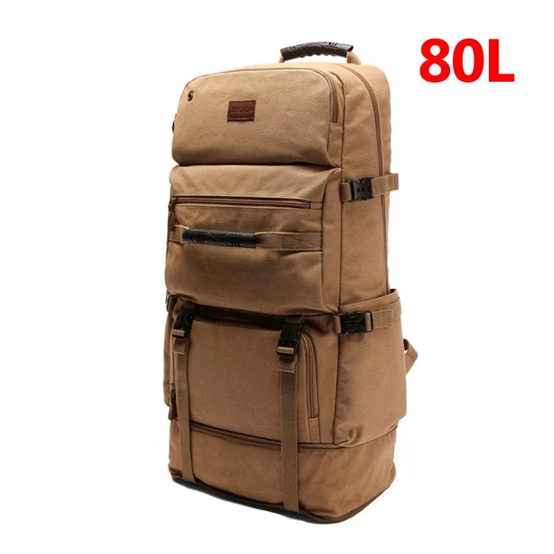 Sac à dos de voyage pour femme 80L Khaki Dailysac