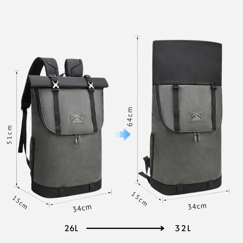 Sac à dos de voyage rolltop Dailysac