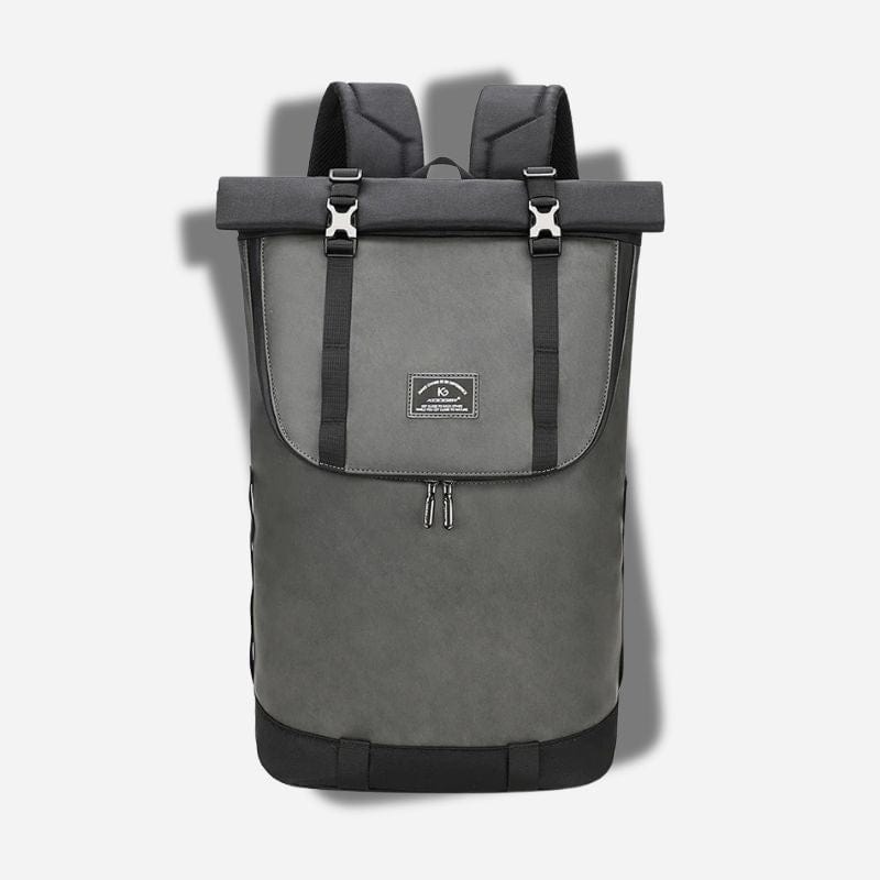Sac à dos de voyage rolltop Gris Dailysac