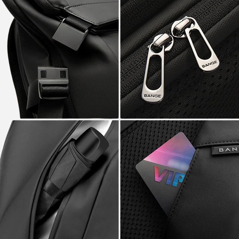 Sac à dos femme ordinateur 15 pouces Noir Dailysac