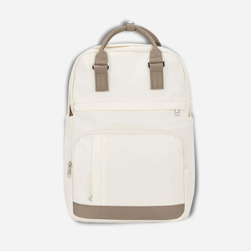 Sac à Dos Femme Voyage Ordinateur Beige Dailysac