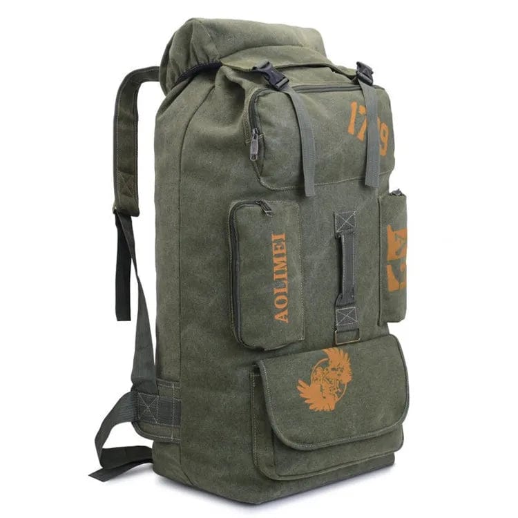 Sac à dos grande capacité - 100L Vert militaire Dailysac