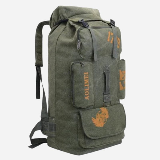 Sac à dos grande capacité - 100L Vert militaire Dailysac