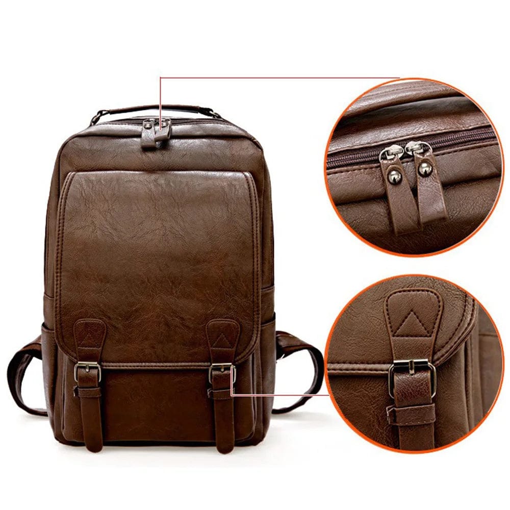 Sac à dos homme ordinateur cuir Dailysac